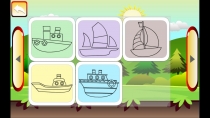 Edukida - Your Own Coloring Ships Unity Kids Game Screenshot 5