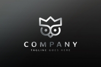 Royal Owl Logo Template Screenshot 2
