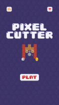 Pixel Cutter - Buildbox Template Screenshot 1