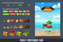 Pirate Pop Bubble Shooter Unity Game Template Screenshot 9