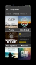 Crazy Quotes- Full Featured App Android Java Screenshot 5