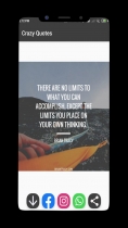 Crazy Quotes- Full Featured App Android Java Screenshot 6