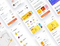 LokMart - Grocery Mobile App UI Kit - Figma Screenshot 3