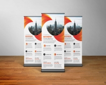 Corporate Business Agency Roll Up Standee Template Screenshot 2