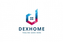 Letter D Real Estate Dexhome Logo Screenshot 1