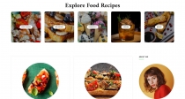 Palmio Food Recipe Blog WordPress Theme Screenshot 2