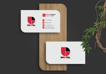 TND Simple Business Card Template Screenshot 2