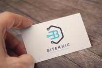 Biteknic Letter B Logo Screenshot 1