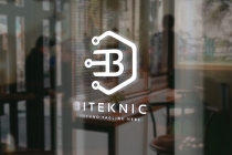 Biteknic Letter B Logo Screenshot 2