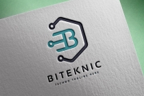 Biteknic Letter B Logo Screenshot 3