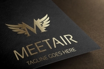 Letter M - Meetair Logo Screenshot 3