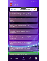 Cricket Live Score  - Android App Source Code Screenshot 11