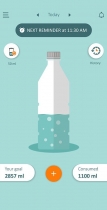 Water Drinking Reminder - Flutter App Screenshot 16