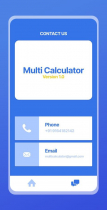 Multi Calculator - Android Source Code Screenshot 2