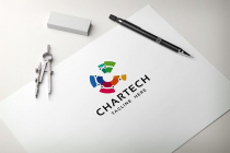 Chart Tech Letter C Logo Screenshot 1