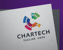 Chart Tech Letter C Logo Screenshot 3