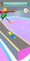 Car survival racing - Unity Game Screenshot 1