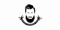 ​Expert Barber Shop Logo Design Template Screenshot 2