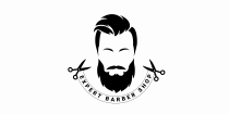​Expert Barber Shop Logo Design Template Screenshot 3