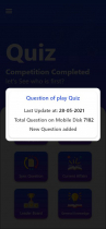 GK Quiz Android App With Admin Panel Screenshot 3