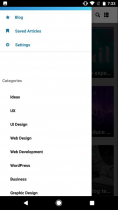 Wordpress App - Figma Mobile Application UI Kit Screenshot 2