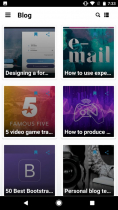 Wordpress App - Figma Mobile Application UI Kit Screenshot 3