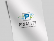 Pixalite Letter P Logo Screenshot 2