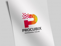 Cubes P Letter Logo Screenshot 1