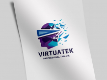 Virtual Human Face Logo Screenshot 1