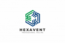 Hexagon Wave Logo Screenshot 1