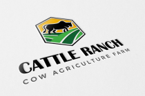 Cow Cattle Logo Design Screenshot 1