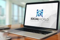 Social World Impact Logo Design Screenshot 2
