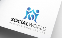 Social World Impact Logo Design Screenshot 3