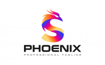 Letter S Super Phoenix Logo Design Screenshot 3