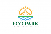 The Tent Eco Park Outdoor Logo Design Screenshot 1
