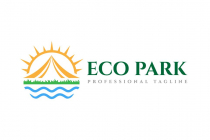 The Tent Eco Park Outdoor Logo Design Screenshot 2