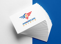American Bitcoin Crypto Logo Design Screenshot 2