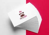 Mr Coffee Lover Logo Design Screenshot 1