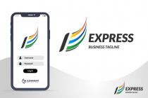 Letter E Express Business Logo Design Screenshot 4