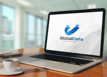 Abstract Global Data Logo Design Screenshot 2