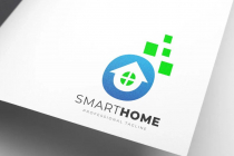 Digital Technology Smart Home Logo Design Screenshot 1