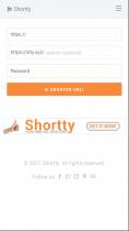 Shortty - Simple URL Shortener PHP Script Screenshot 4