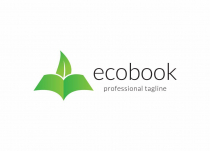 Eco Book Creative Education Logo Design Screenshot 1