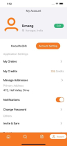 Food Delivery App UI kit iOS Screenshot 19