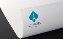 Modern Ace Paris Logo Template Screenshot 1