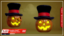 Halloween Pack 5 in 1 3D Model Screenshot 5