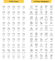 3400 Outline Icon Pack Screenshot 25
