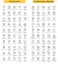 3400 Outline Icon Pack Screenshot 29