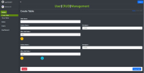 User CRUD Management With Table Add-drop Feature Screenshot 2