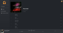 Play Tracks - PHP Web Music Player Screenshot 1